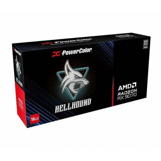 Відеокарта AMD Radeon RX 9070 16GB GDDR6 Hellhound PowerColor (RX9070 16G-L/OC)