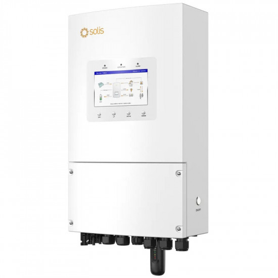Інвертор гібридний 6kW Solis S6 (S6-EH1P6K-L-PLUS), однофазний