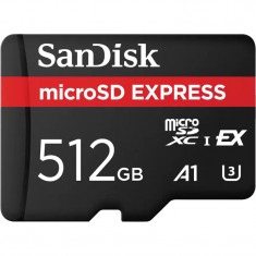 Карта пам`ятi MicroSDXC 512GB UHS-1/U3 Class 10 SanDisk Express R880/W650MB/s (SDSQXFN-512G-GN4NN)