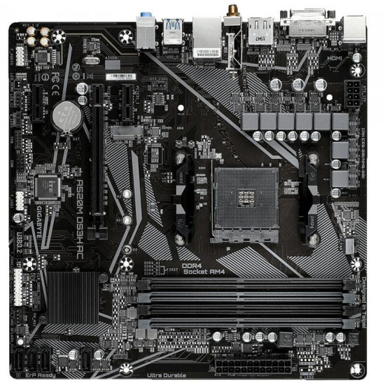 Материнська плата Gigabyte A520M DS3H AC Socket AM4