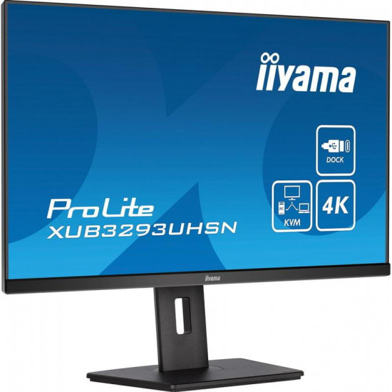 Монітор Iiyama 31.5" ProLite XUB3293UHSN-B5 IPS Black
