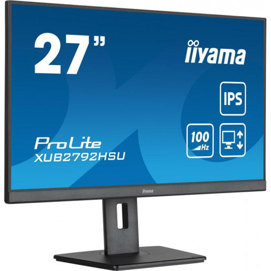 Монітор Iiyama 27" ProLite XUB2792HSU-B6 IPS Black 100Hz