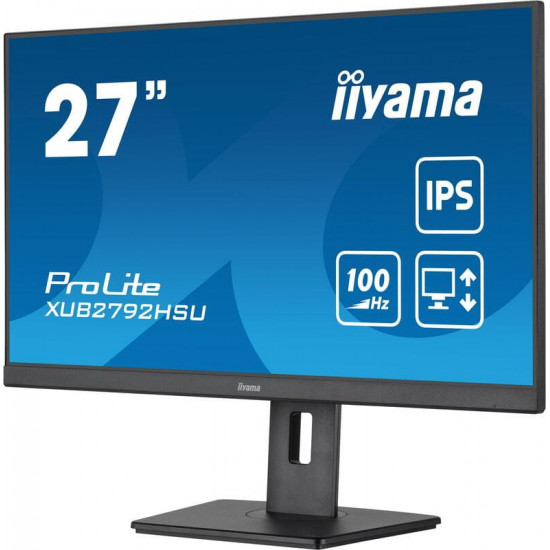 Монітор Iiyama 27" ProLite XUB2792HSU-B6 IPS Black 100Hz