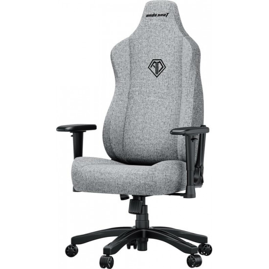 Крісло для геймерів Anda Seat Novis Size L Gray Fabric (AD23-L-01-G-F)