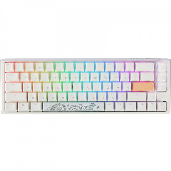 Клавіатура Ducky One 3 SF Cherry MX Red RGB UA USB White (DKON2167ST-RUAPXPWWWSC1)