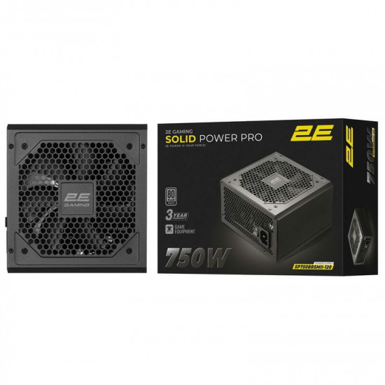 Блок живлення 2E Gaming Solid Power Pro 750W (2E-SP750BRSMII-120)