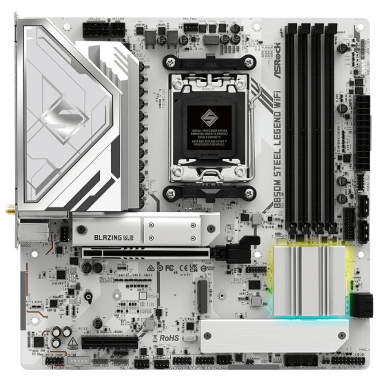 Материнська плата ASRock B850M Steel Legend WiFi Socket AM5