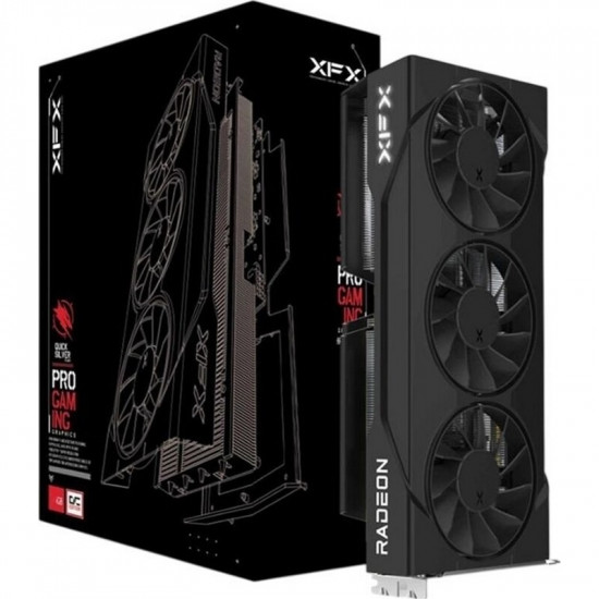 Відеокарта AMD Radeon RX 9060 XT 16GB GDDR6 Swift OC Triple Fan Gaming Edition XFX (RX-96TS316B7)
