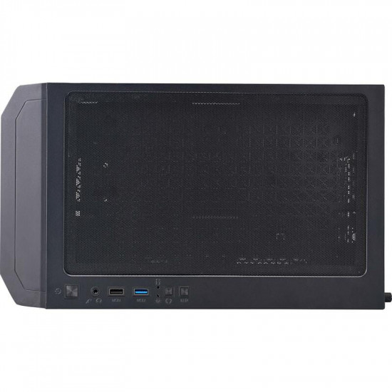 Корпус 1stPlayer H2-BK-4F7 Black без БЖ