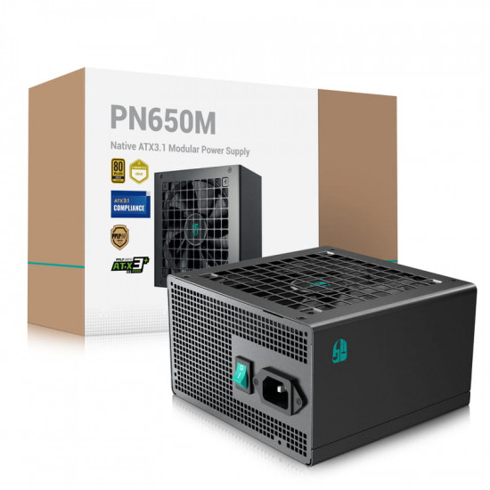 Блок живлення DeepCool GamerStorm PN650M 650W (R-PN650M-FC0B-JGEU)