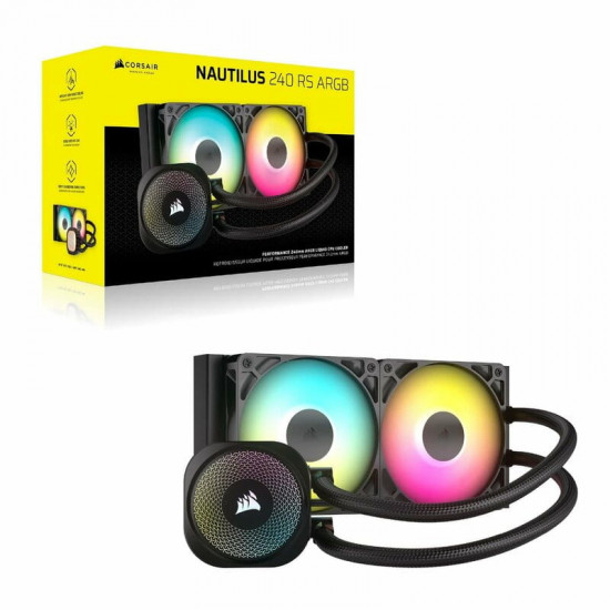Система водяного охолодження Corsair Nautilus 240 RS ARGB (CW-9060092-WW)