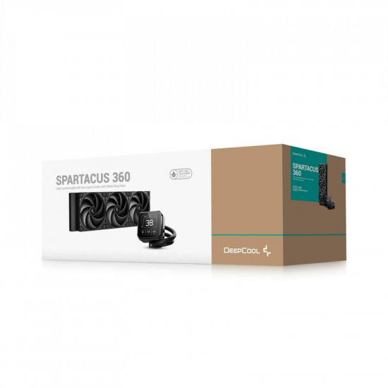 Система водяного охолодження DeepCool Spartacus 360 Black (R-SPT360-BKDSMP-G-1)