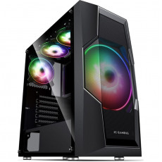 Корпус 2E Gaming Turbo G2057B Black (2E-G2057B) без БЖ
