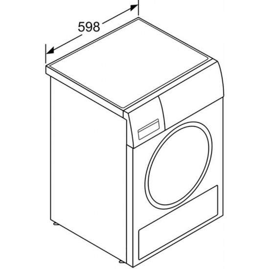 Сушильна машина Bosch WQG14210UA