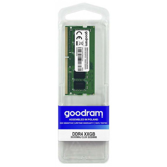 Модуль пам`яті SO-DIMM DDR4 8GB/3200 Goodram (GR3200S464L22S/8G)