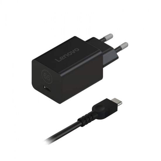 Блок живлення Lenovo GaN Nano 20V 3.35A 65W USB Type-C + каб.жив. (40AWGN65EU)
