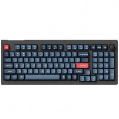 Клавіатура бездротова Keychron V5 Max, Gateron Jupiter Banana, Hot-Swap, RGB UA Black (V5M-D4-UA)
