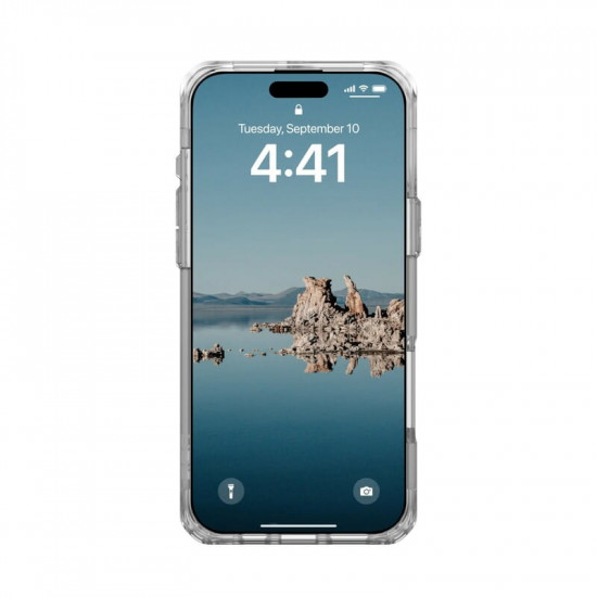Чохол-накладка Urban Armor Gear Magsafe для Apple iPhone 16 Pro Max Plyo Ice/Silver (114481114333)
