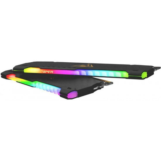 Модуль пам`яті DDR4 2x32GB/3200 Patriot Viper Steel RGB Black (PVSR464G320C8K)