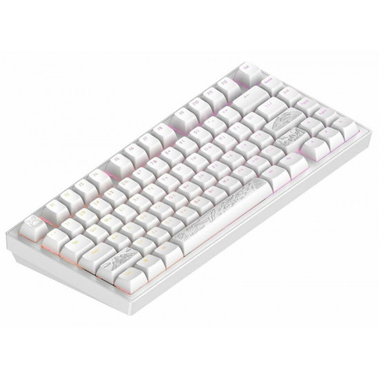 Клавіатура Dark Project ALU81 Terra Nostra White (DPKB_NOSTRA_81_ANSI_WHITE_UA)