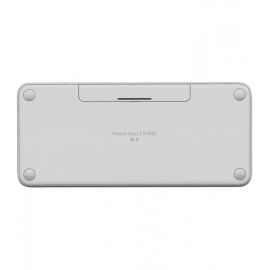 Клавiатура бездротова Logitech Pebble Keys 2 K380s White (920-011852)