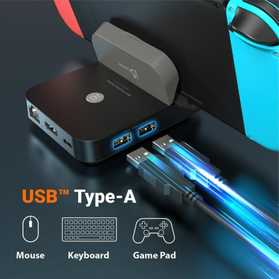 Док-станція J5create для Nintendo Switch (JCD620-N)
