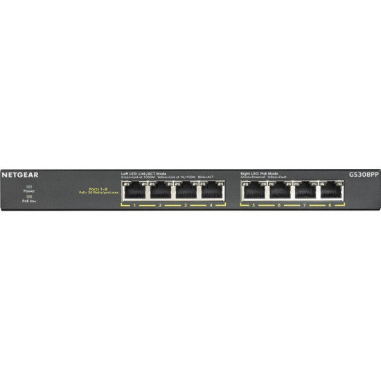 Комутатор Netgear GS308PP-100EUS