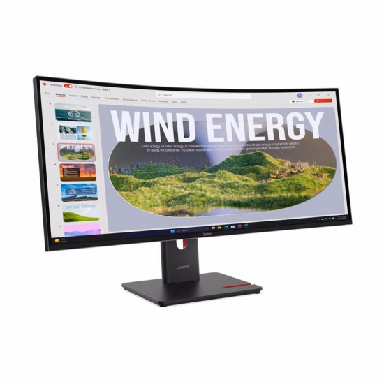 Монітор Lenovo 34" ThinkVision T34wd-40 (64AEGAT1UA) VA Black 120Hz