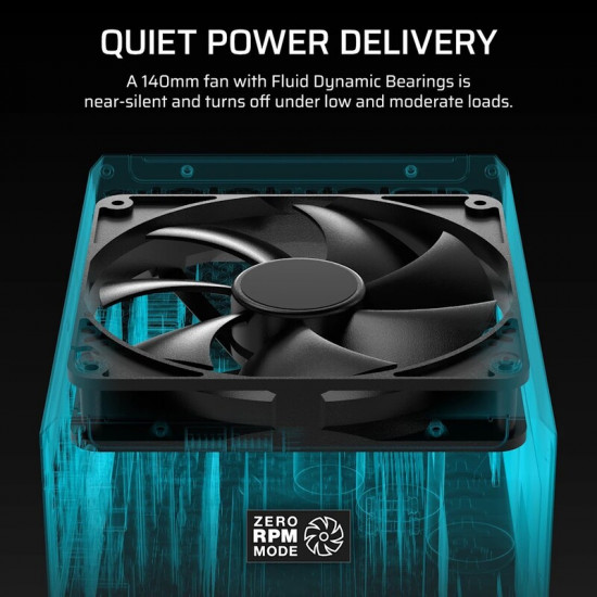 Блок живлення Corsair HX1000i Shift ATX 3.1 1000W (CP-9020265)