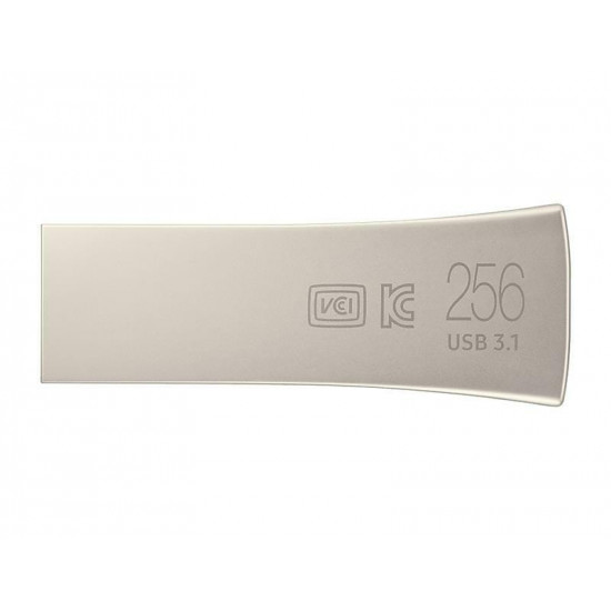 Флеш-накопичувач USB3.1 256GB Samsung Bar Plus Champagne Silver (MUF-256BE3/APC)