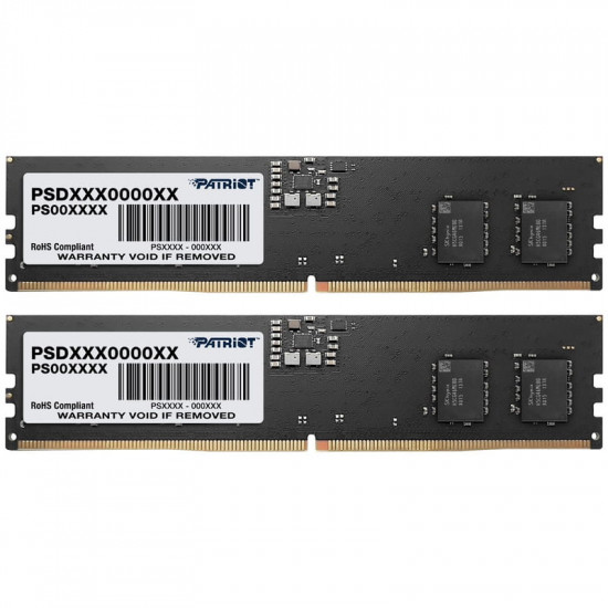 Модуль пам`яті DDR5 2x8GB/5600 Patriot Signature Line (PSD516G5600K)