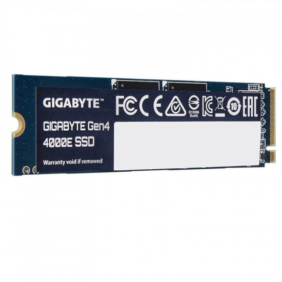Накопичувач SSD  500GB Gigabyte Gen4 4000E M.2 2280 PCIe 4.0 x4 3D NAND (G440E500G)