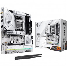 Материнська плата ASRock X870 Steel Legend WiFi Socket AM5