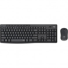 Комплект (клавiатура, миша) бездротовий Logitech MK295 Combo Black (920-009800)