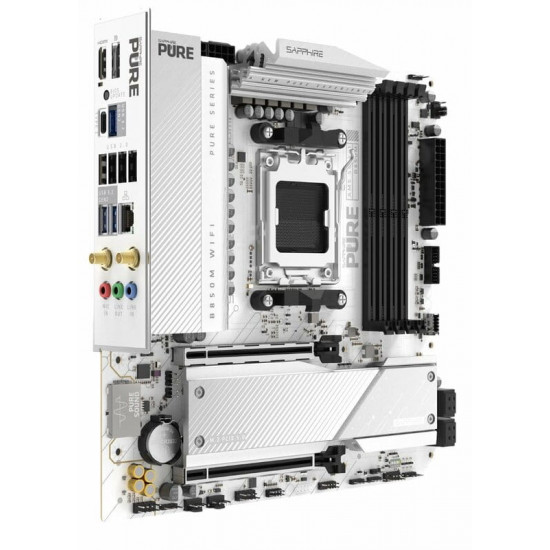 Материнська плата Sapphire B850M Pure WiFi Socket AM5