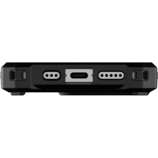 Чохол-накладка Urban Armor Gear Monarch Pro Magsafe для Apple iPhone 15 Pro Kevlar Black (114221113940)