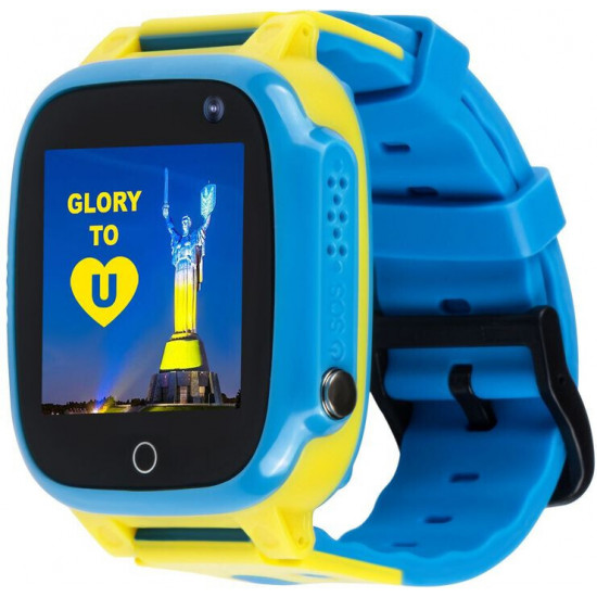 Дитячий смарт-годинник AmiGo GO008 Glory GPS WiFi Blue Yellow