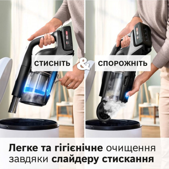 Акумуляторний пилосос Bosch Unlimited 10 (BCS1041WAC)