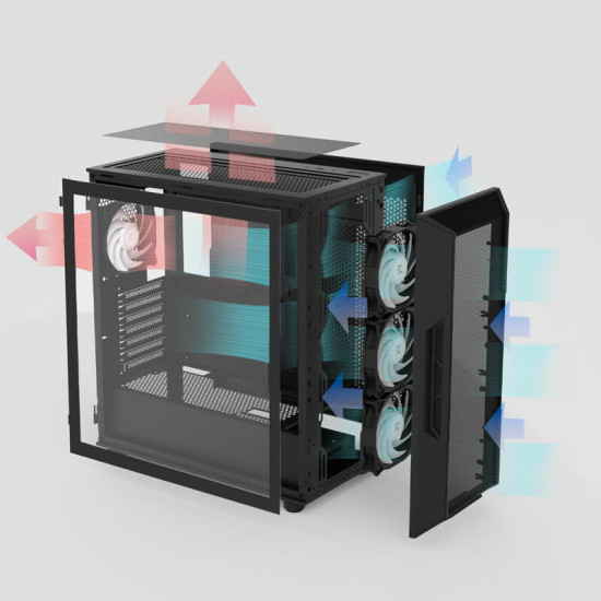 Корпус Zalman i3 Neo ARGB V2 Black