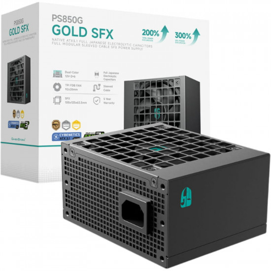 Блок живлення DeepCool GamerStorm PS850G 850W (R-PS850G-FE0B-JGEU)