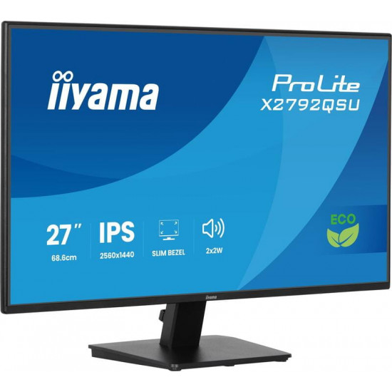 Монітор Iiyama 27" ProLite X2792QSU-B1 IPS Black 120Hz