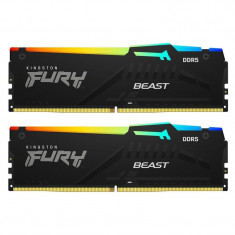 Модуль пам`яті DDR5 2x32GB/6000 Kingston Fury Beast RGB Black (KF560C36BBE2AK2-64)