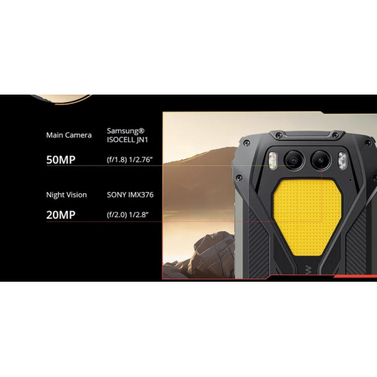Смартфон Blackview BV7300 6/256GB Yellow (6931548319023)
