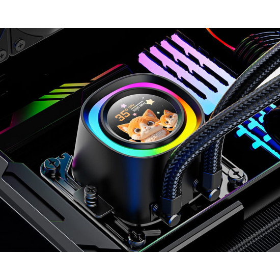 Система водяного охолодження ID-Cooling FX360 LCD