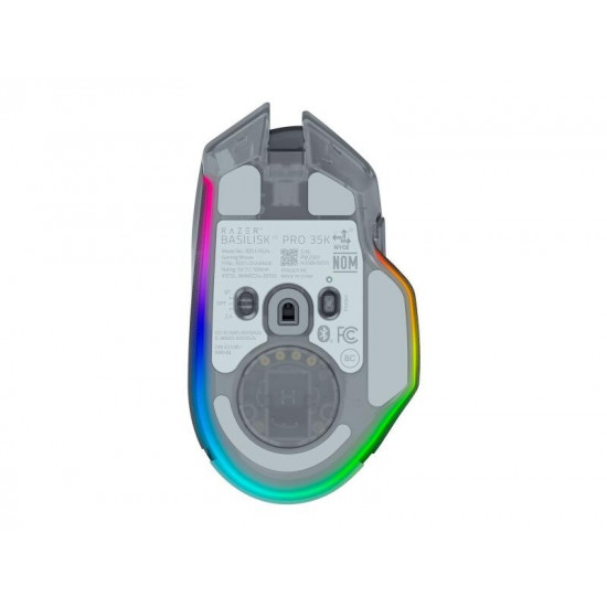 Миша бездротова Razer Basilisk V3 Pro 35K Phantom White (RZ01-05240400-R3G1)