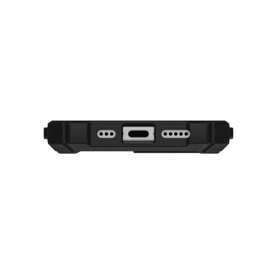 Чохол-накладка Urban Armor Gear Plasma XTE MagSafe для Apple iPhone 16 Black/Orange (114476114097)