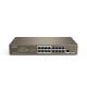 Комутатор Tenda TEF1118P-16-150W