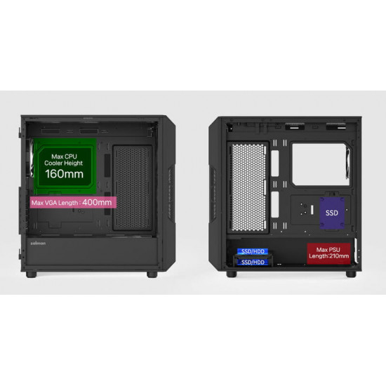 Корпус Zalman i3 Neo V2 Black