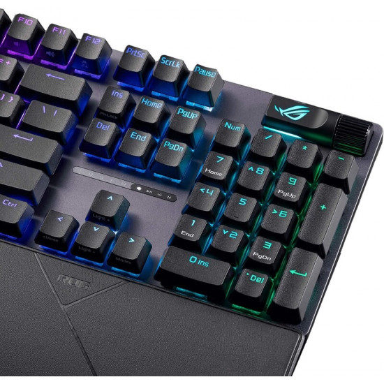 Клавiатура Asus ROG Strix Scope II X Black (90MP03XG-BKMA00)