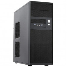 Корпус CHIEFTEC iArena CQ-01B-U3, без БЖ, 2xUSB3.0, чорний